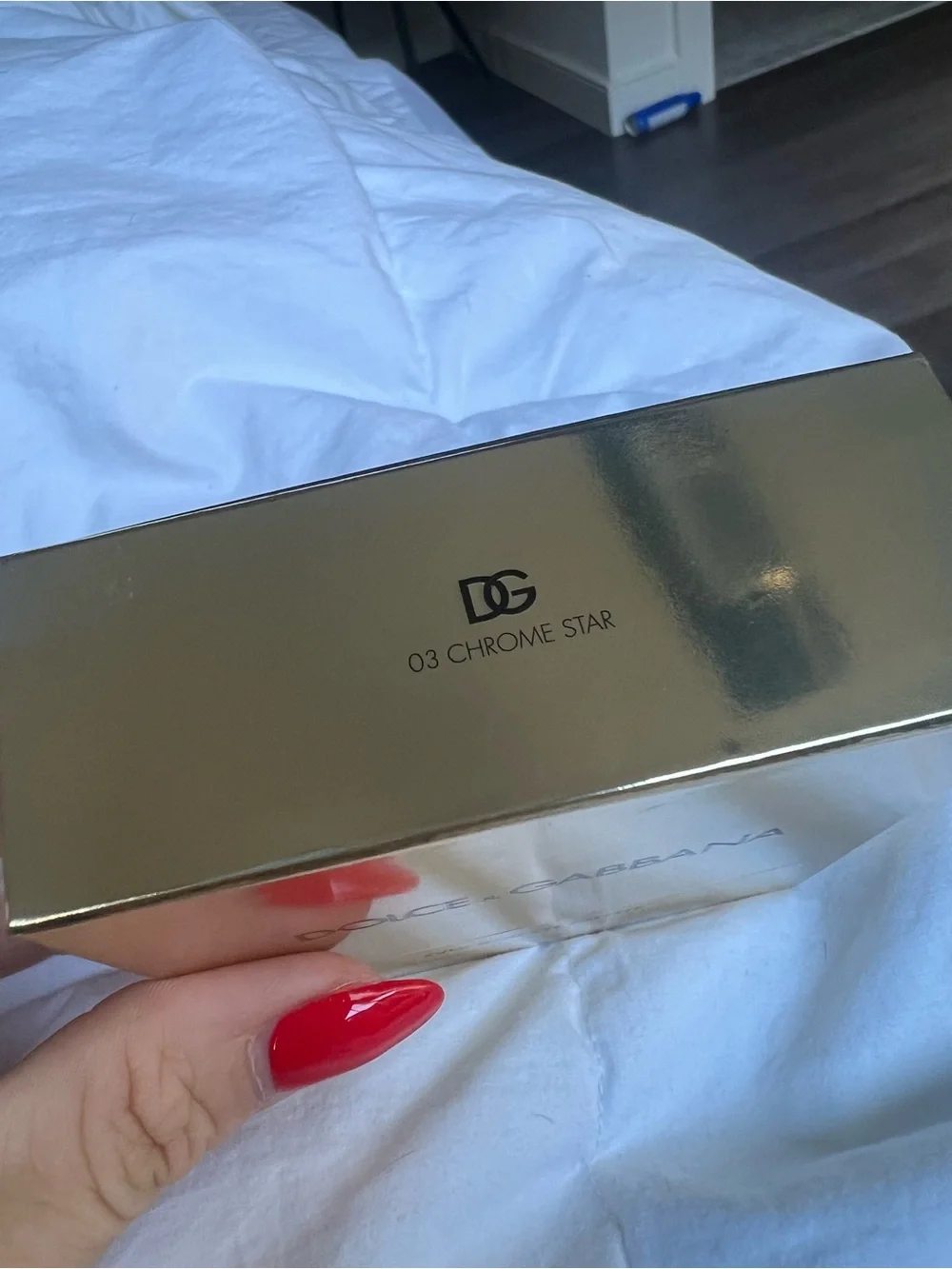 Dolce & Gabbana Eye Palette in Metallic Gold Packaging